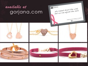 Shopping Can Help Women with Breast Cancer and Their Families. Gorjana Shows You How!!