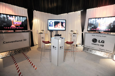 Independent Spirit Awards Goes 3D at  LG Cinema 3D HDTV Gift Lounge!