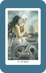 the mirror