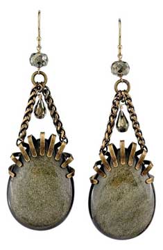 pyrite-earrings