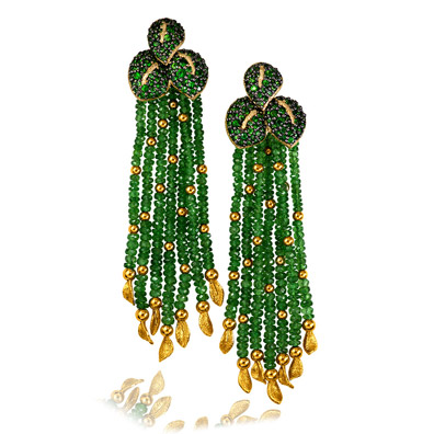 sunflower-leaf-tassel-earri